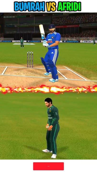 Jasprit Bumrah Vs Shaheen Afridi 🤩🔥 Real Cricket 24 Shorts Rc24 Trending Youtube