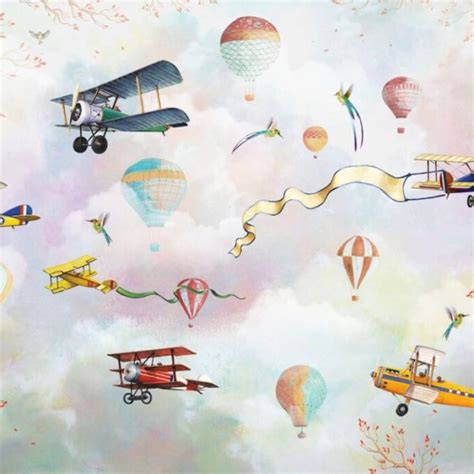 Planes, Trains & Automobiles Wallpaper | Silk Interiors Wallpaper Australia