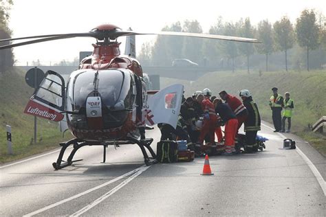 Schwerer Unfall Auf B101 Bei Siebenlehn Crash Zwischen VW Crafter Und