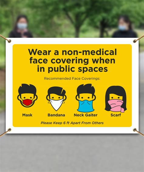 Non Medical Face Coverings Banner Get 10 Off Now