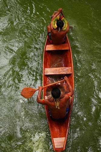 Competi O De Canoagem Indio Amazonia Ndio Brasil Povos Ind Genas