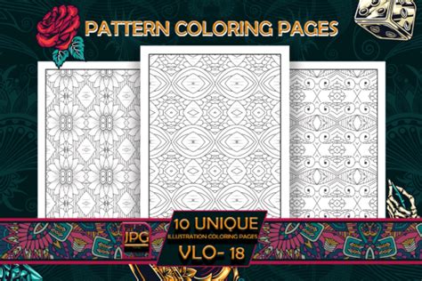 Tattoo Coloring Pages Vol Kdp Interior Graphic By Idesign Creative