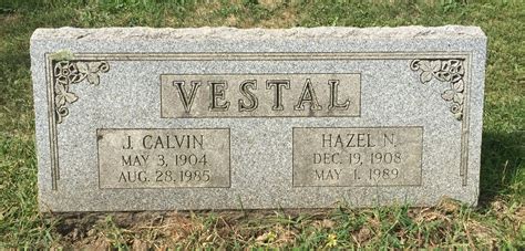 Hazel Naomi Corfman Vestal M Morial Find A Grave