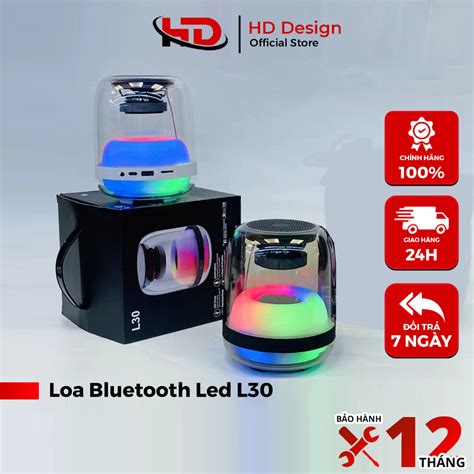 Loa Bluetooth N Led L M Bass Si U M Led Rgb Nhi U Ch