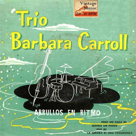 Vintage Vocal Jazz Swing Nº18 EPs Collectors Trio Barbara Carroll