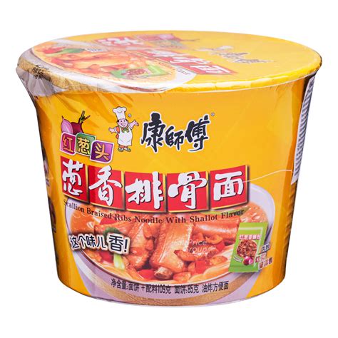 Kangshifu Instant Bowl Noodles Scallion Braised Pork NTUC FairPrice