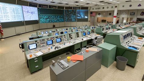 Nasa Apollo Program Mission Control Layout