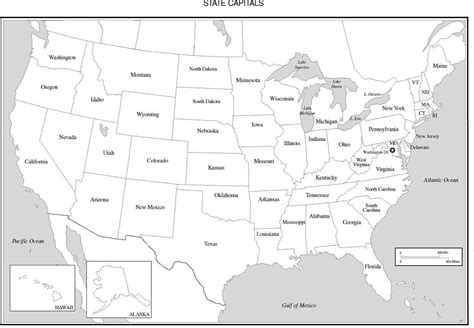 Printable United States Map Labeled – Free download and print for you.