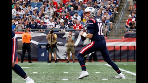 Mac Jones Every Completed Pass New England Patriots Vs Indianapolis