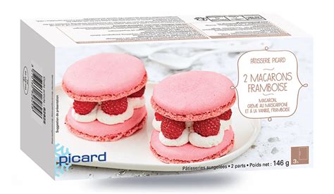 Macarons Framboise Picard Surgel S Nouvelle Cal Donie