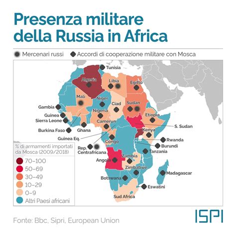 Presenza Militare Della Russia In Africa Ispi