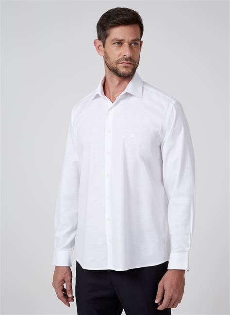 Camisa Comfort Manga Longa Dudalina Masculina Camisa