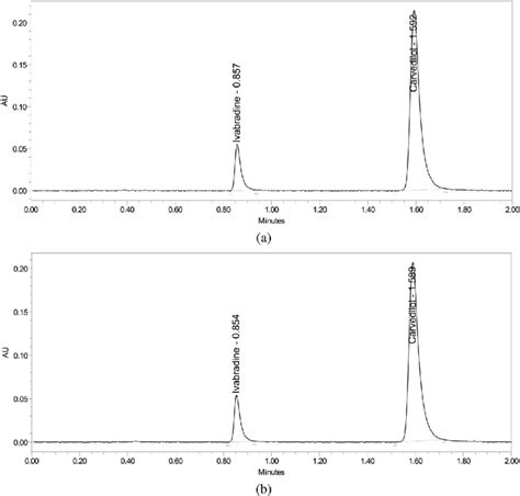 Representative Chromatograms Of A Standard B Sample Download Scientific Diagram