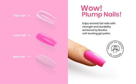 Amazon Beetles Gel Polish Nail Set Colors Alluring Sweetie Collection Nude Pink Purple