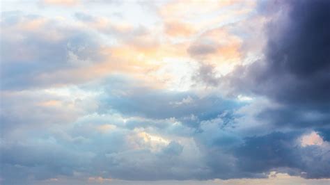 HD wallpaper: blue and white abstract painting, clouds, sky, cloud ...