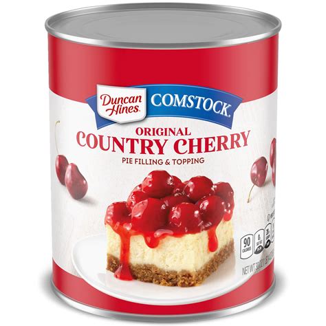 Duncan Hines Comstock Original Country Cherry Pie Filling And Topping