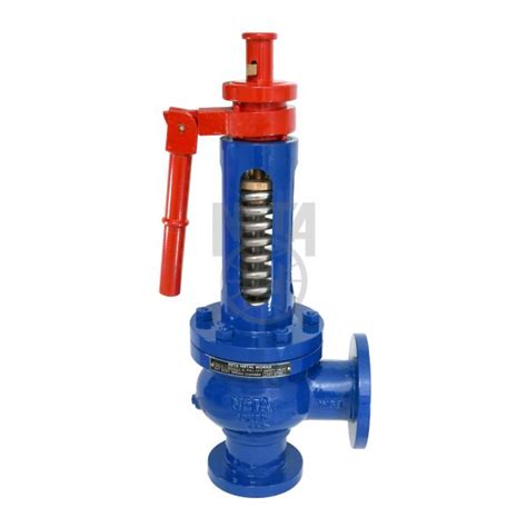 Cast Steel Spring Loaded Full Lift Single Post Safety Valve Neta Valves Neta Metal Works