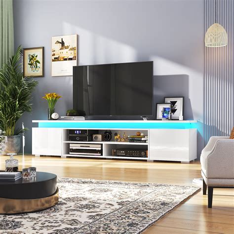 Wrought Studio™ 83" TV Stand/Media Console For Tvs Up To 95" With Power