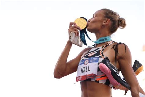 Colorado's Anna Hall claims heptathlon title, Olympic bid