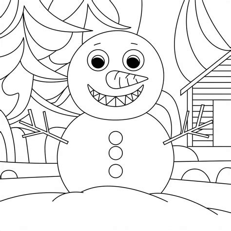 Bonecos De Neve Desenho - 9