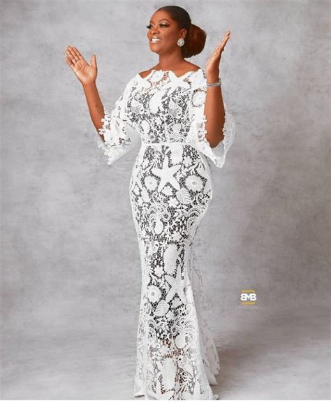 40 Fabulous White Lace Styles For Owambe Parties Stylish Naija