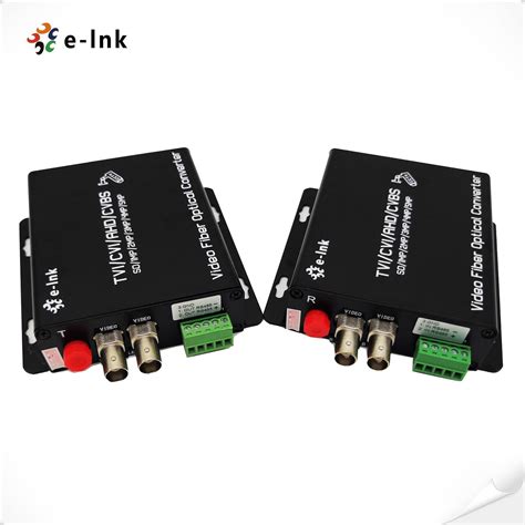 AHD CVI TVI Over Fiber Converter E Link China Technology Co Ltd