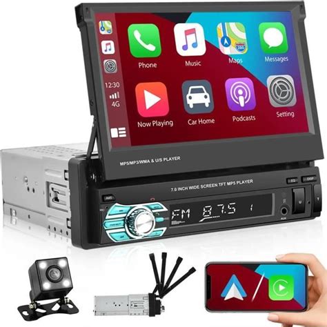 Autoradio Bluetooth 1 Din Hikity 7 Pouces Écran Tactile