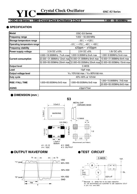 Osc S3 Yic Oscillator Distributor Stock And Best Price