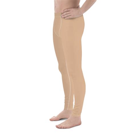 Nude Leggings For Men Skin Tone Leggings Beige Leggings Etsy