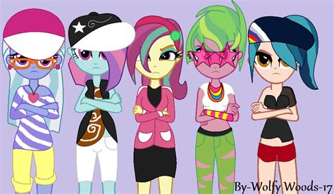 Equestria Girls Base Shadowbolts - IMAGESEE