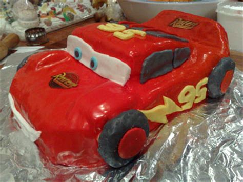 Lighting McQueen Birthday Cake A Step By Step Guide