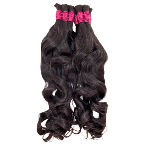 Cabelo Natural Ondulado 40 45cm Humano100 Gramas Alongamento Megahair