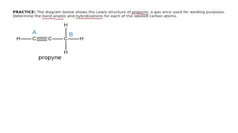 Propyne Lewis Structure