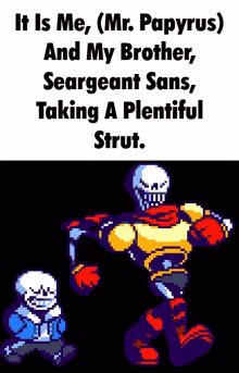 Happy Undertale Fun Birthday Mr Papyrus Happy Undertale Fun