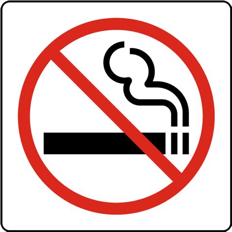 No Smoking Symbol Sign - Save 10% Instantly