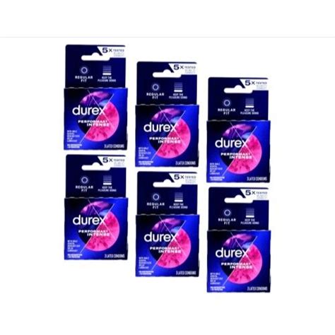 Pack Durex Performax Intense Climax Control Ultra Fine Condoms Each