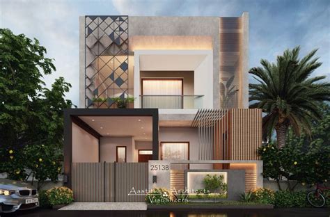 Stunning Residence Design Elevations Of Aastitva Modern