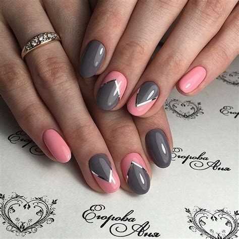 Маникюр | Round nails, Nail art designs, Nail manicure