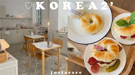 Korea Vlog Ep Eng London Bagel Museum