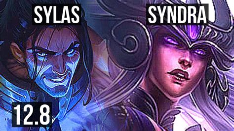 Sylas Vs Syndra Mid 8 Solo Kills 67 Winrate Euw Diamond 128