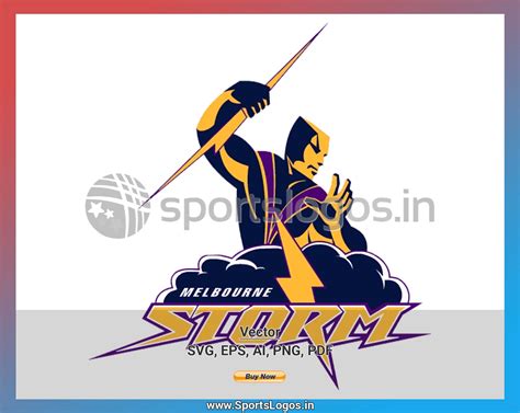 Melbourne Storm - Misc. Sports Vector SVG Logo in 5 formats ...