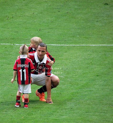 Vincent And Maximilian Ibrahimovic With Their Dad Flickr