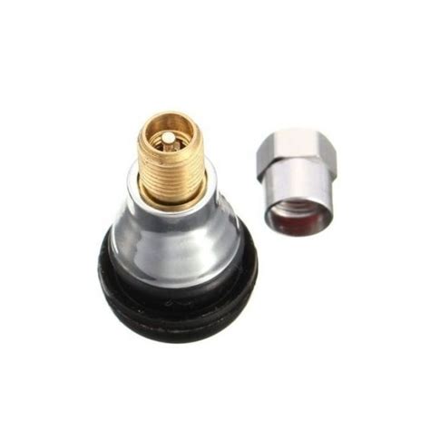 Tr412 Valve With Long Chrome Sleeve George Stock Tyre Repair