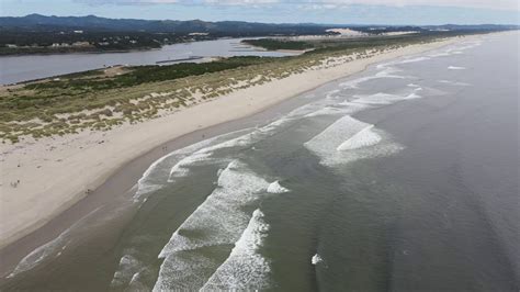 Drone Video Florence Oregon South Jetty Youtube