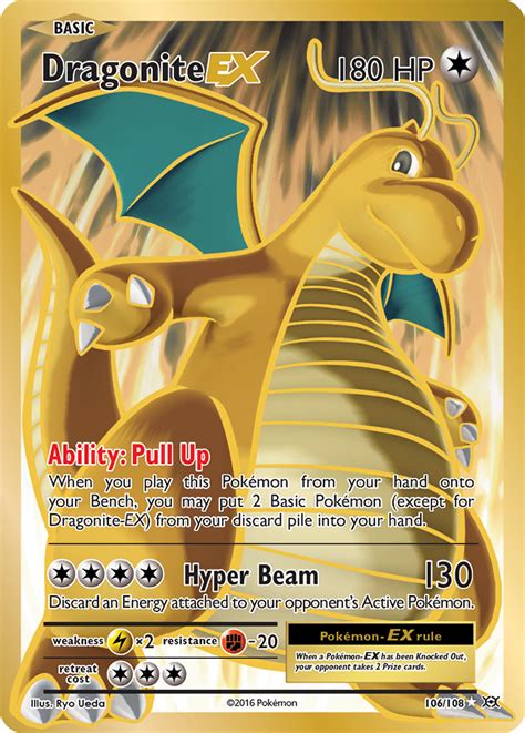 Dragonite Ex Evolutions Pok Mon Tcg Guru