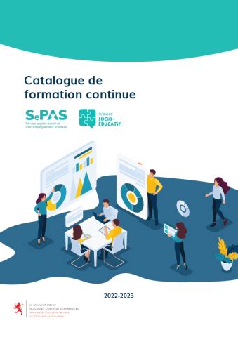 Téléchargez le nouveau catalogue de formation continue 2022 2023