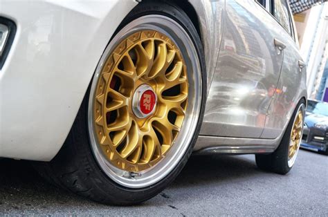 Volkswagen Golf Gti Vi White Rotiform Lsr Wheel Front