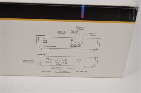 Emerson Evc Digital Universal Multi System Video Converter Pal Ntsc