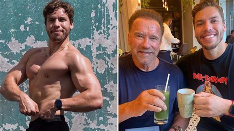 Arnold Schwarzenegger's secret son shares striking resemblance to the ...