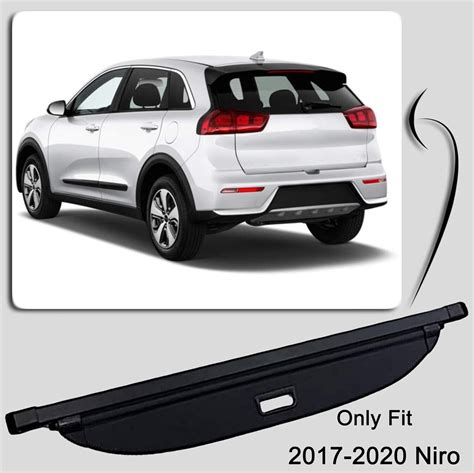 For 2017 2022 Kia Niro Cargo Cover Retractable Rear Trunk Privacy Shade Shield Ebay